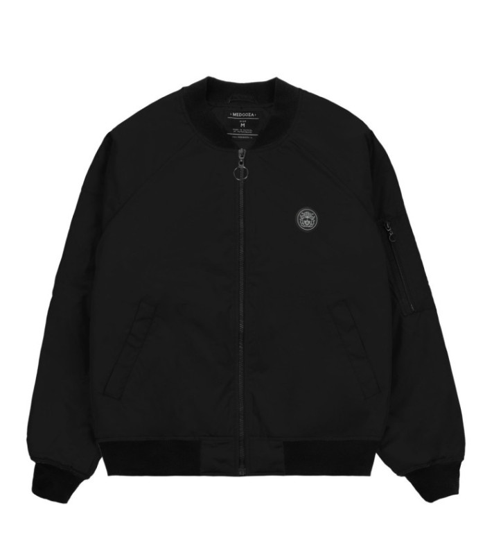 Бомбер MEDOOZA "Troublemaker" (черный)